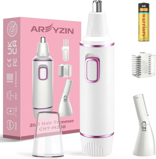 Painless Nose Hair Trimmer for Women 2025 Upgrade Nose Trimmer Ladies Noses Hair
