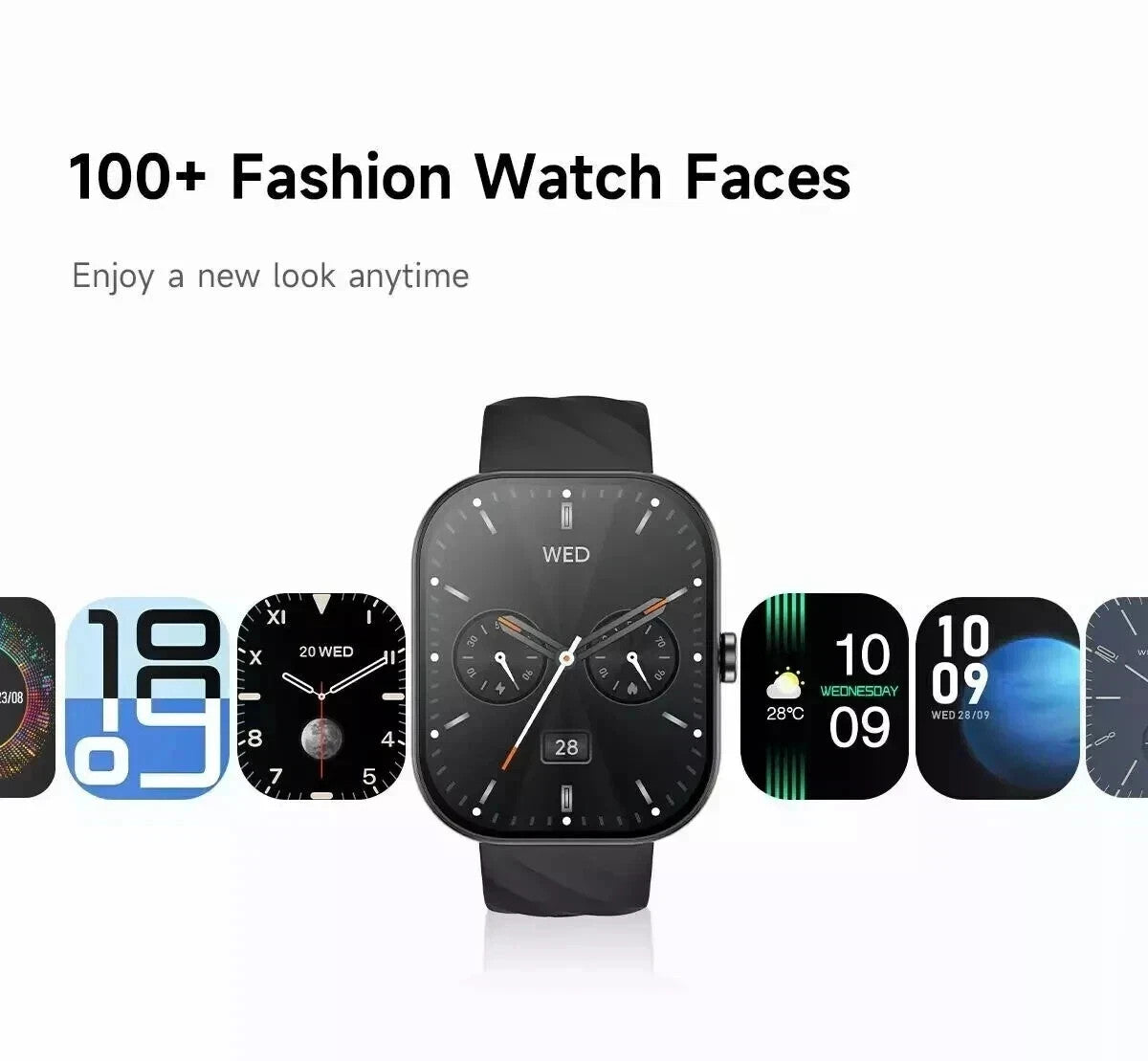 Smart Watch Men Women Fitness Tracker Blood Pressure Heart Rate Sport Watches UK