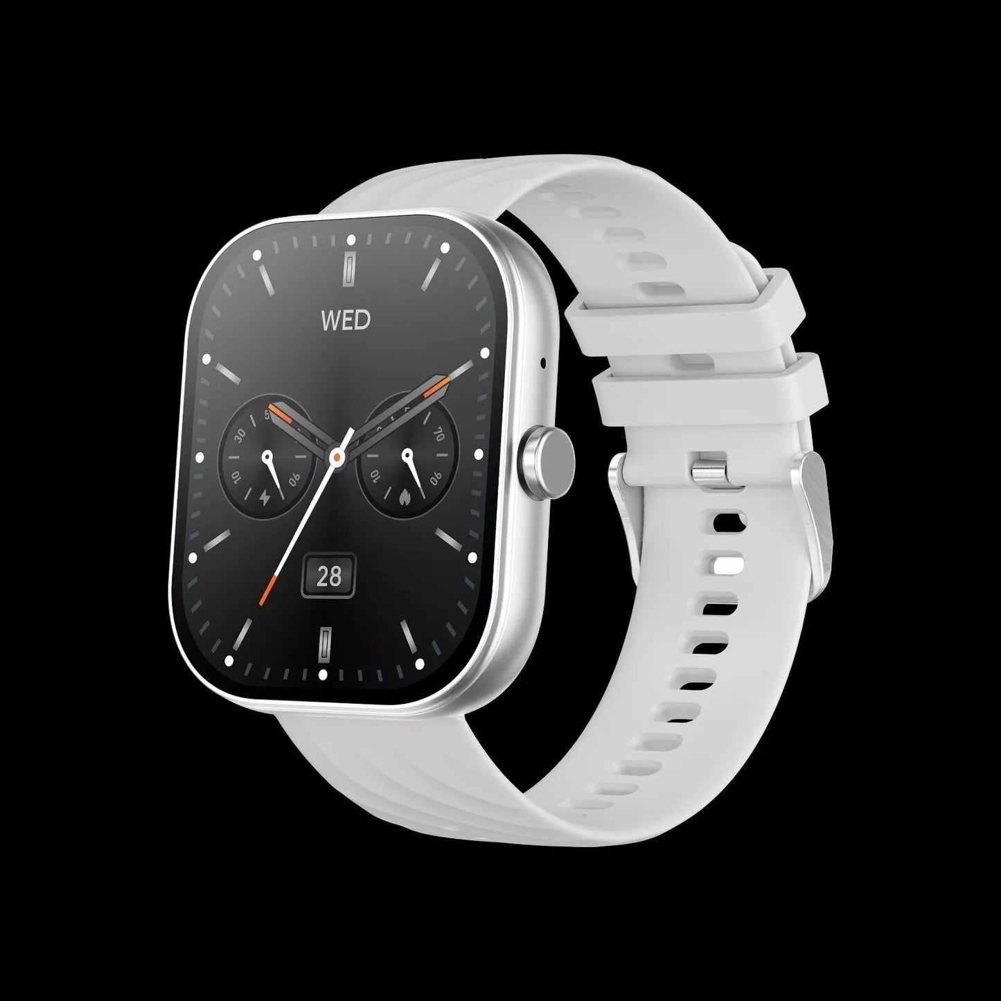 Alexa Smart Watch Calls Bluetooth Heart Rate Blood Pressure iPhone Samsung