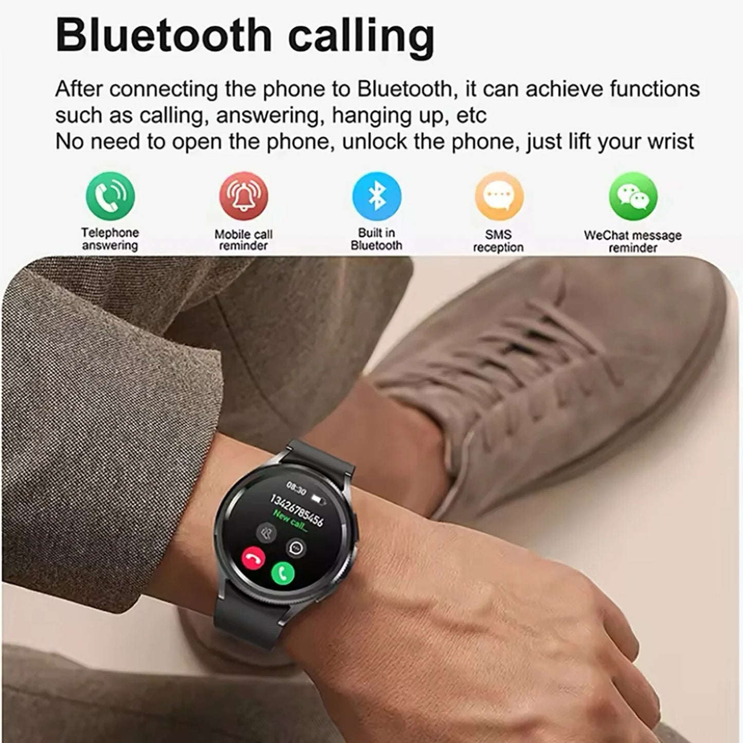 Smartwatch For Samsung Galaxy 6 Men Women Gps Sports Best Quality
