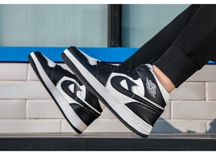 Mens Womens Fashion Walking Shoes Casual Sneakers AJ High Top Trainers Comfy UK
