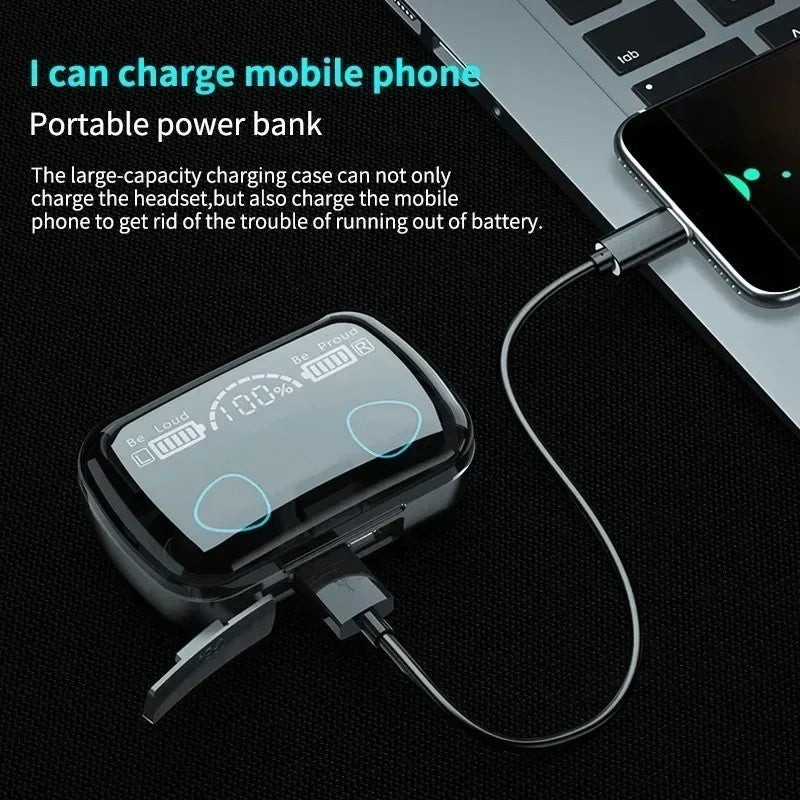 Bluetooth Wireless Headphones TWS Earphones Mini In-Ear Pods For Android iPhone