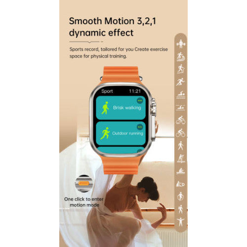 Smart Watch Men Women Fitness Tracker Blood Pressure Heart Rate GPS Watches UK