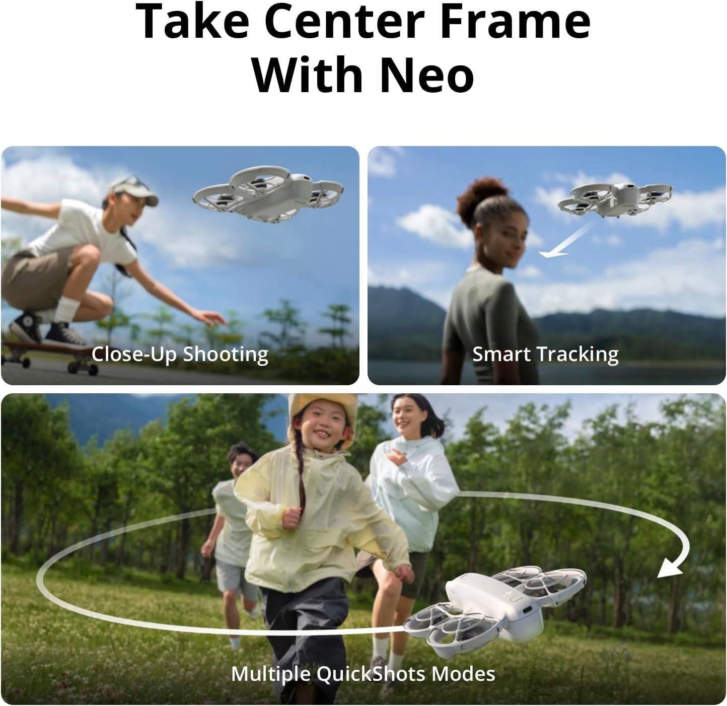 DJI Neo, Mini Drone with 4K UHD Camera for Adults, 135g Self Flying Drone Refurb