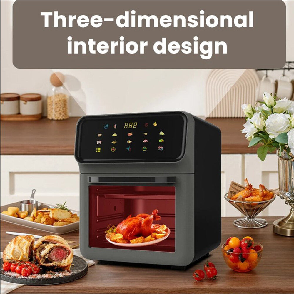 16L Air Fryer Digital Kitchen Oven Oil Free Low Fat Healthy Frying Cooker Cooker