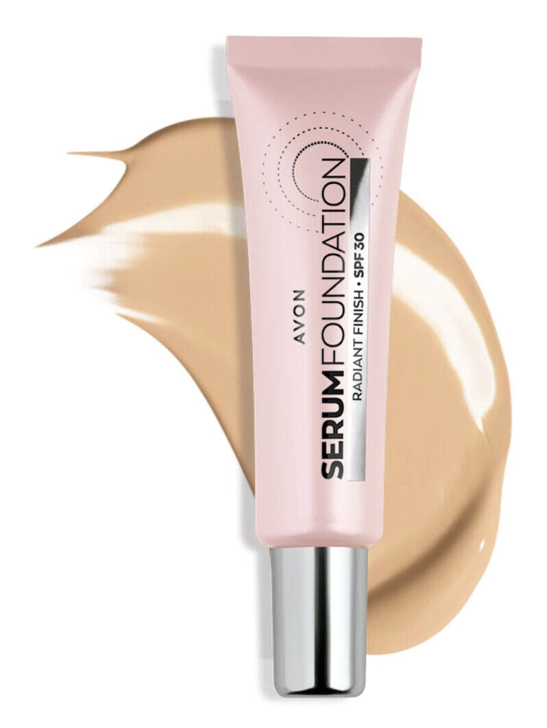 Avon Serum Foundation SPF 30 Radiant Finish Full size 30ml NEW All SHADES