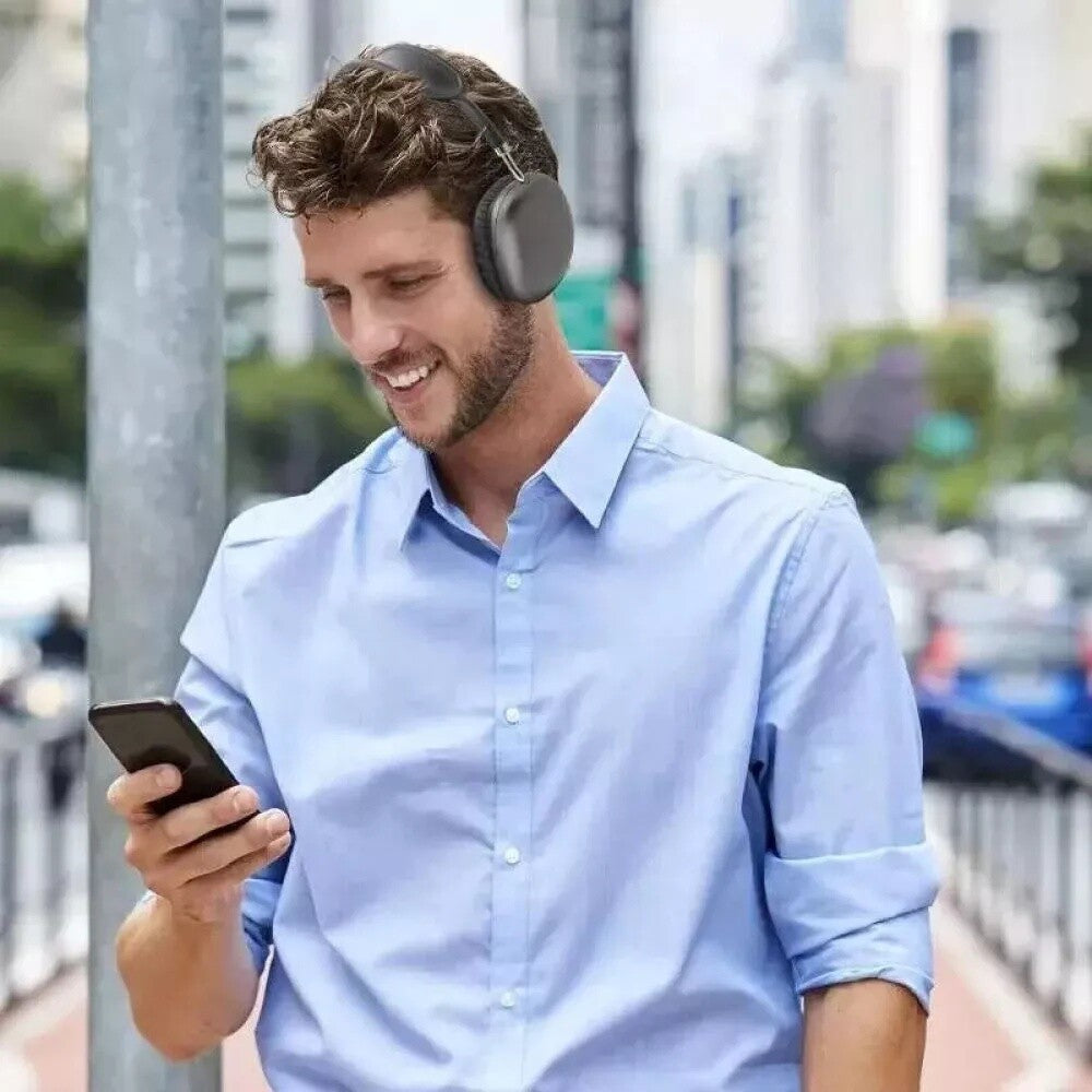 Wireless Bluetooth Headphones with Noise Cancelling Over-Ear Earphones 5.3 UK