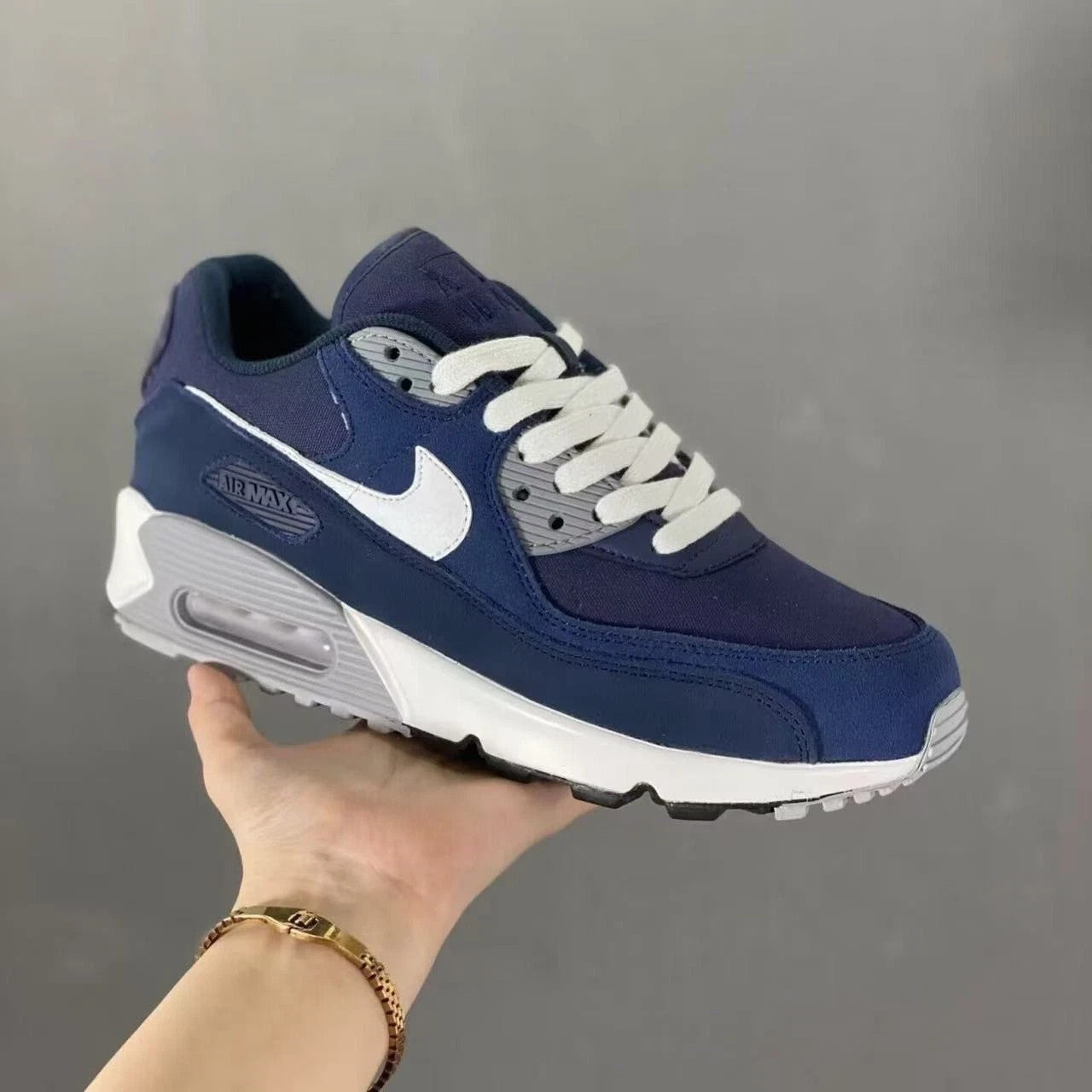 Nike Air Max 90 Men's Low Top Trainers Sports Running Shoe Sneaker