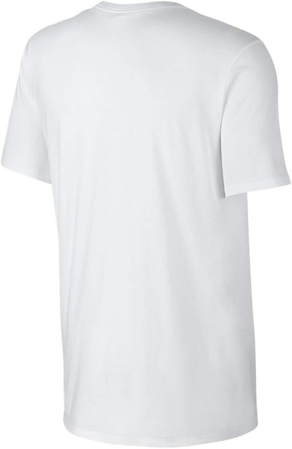 Men's Nike T-Shirt Cotton Crew Short Sleeved Casual Gym Tee