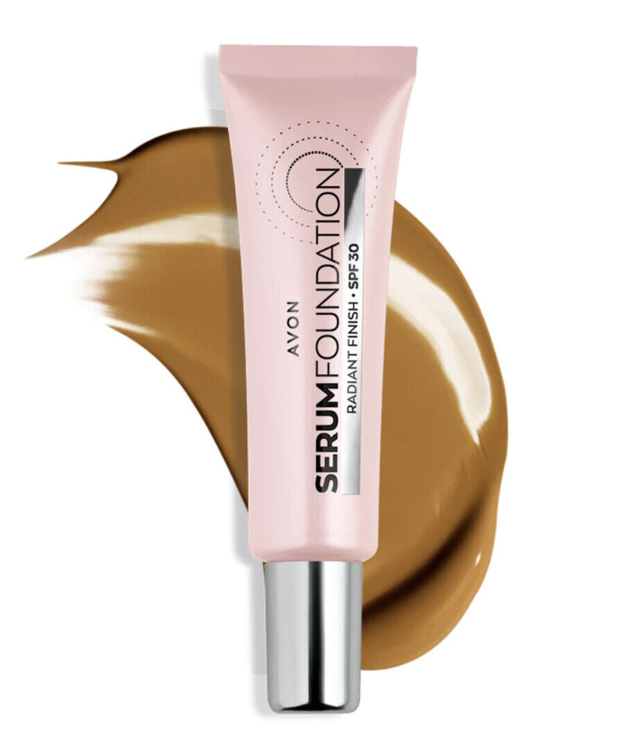 Avon Serum Foundation SPF 30 Radiant Finish Full size 30ml NEW All SHADES