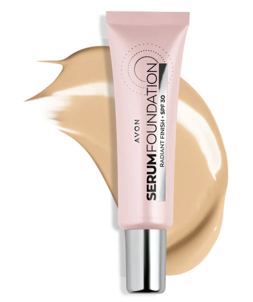 Avon Serum Foundation SPF 30 Radiant Finish Full size 30ml NEW All SHADES
