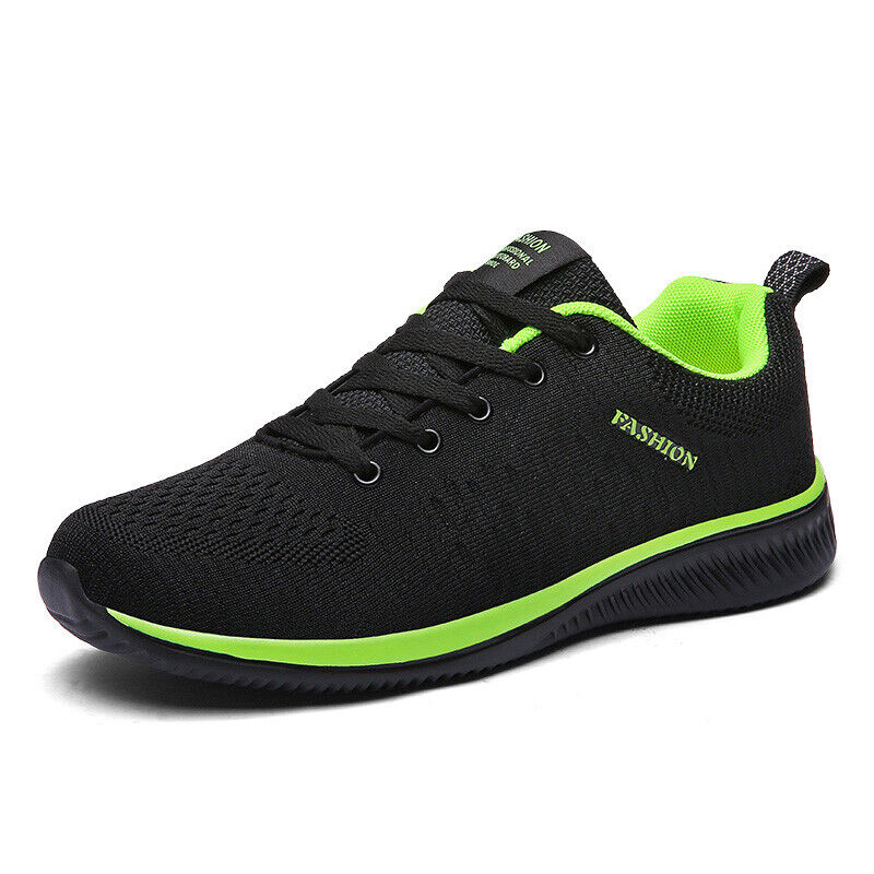 UK Mens Running Trainers Sport Sneakers Walking Shoes Casual Sports Shoes Gym