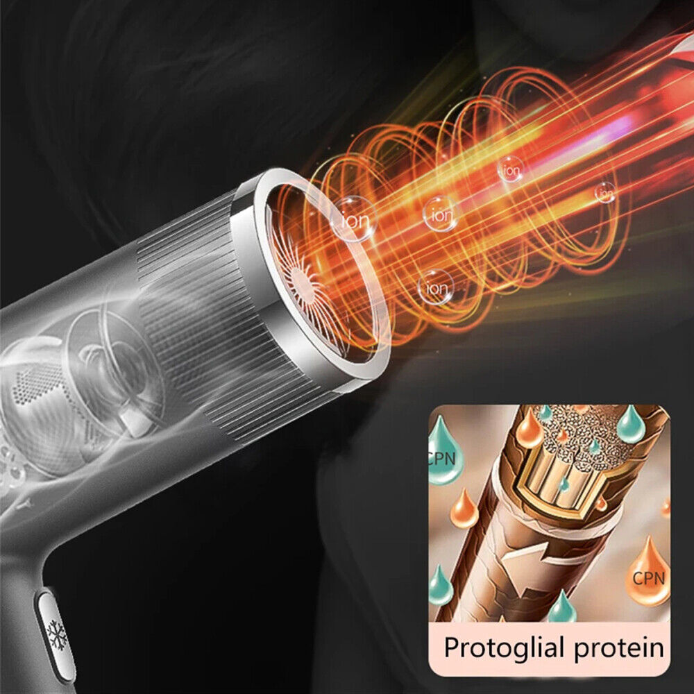 2000W Professional Hair Dryer Fast Drying Ionic Hairdryer Diffuser Hairdryer