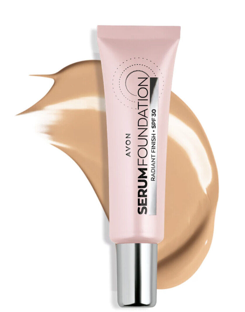 Avon Serum Foundation SPF 30 Radiant Finish Full size 30ml NEW All SHADES