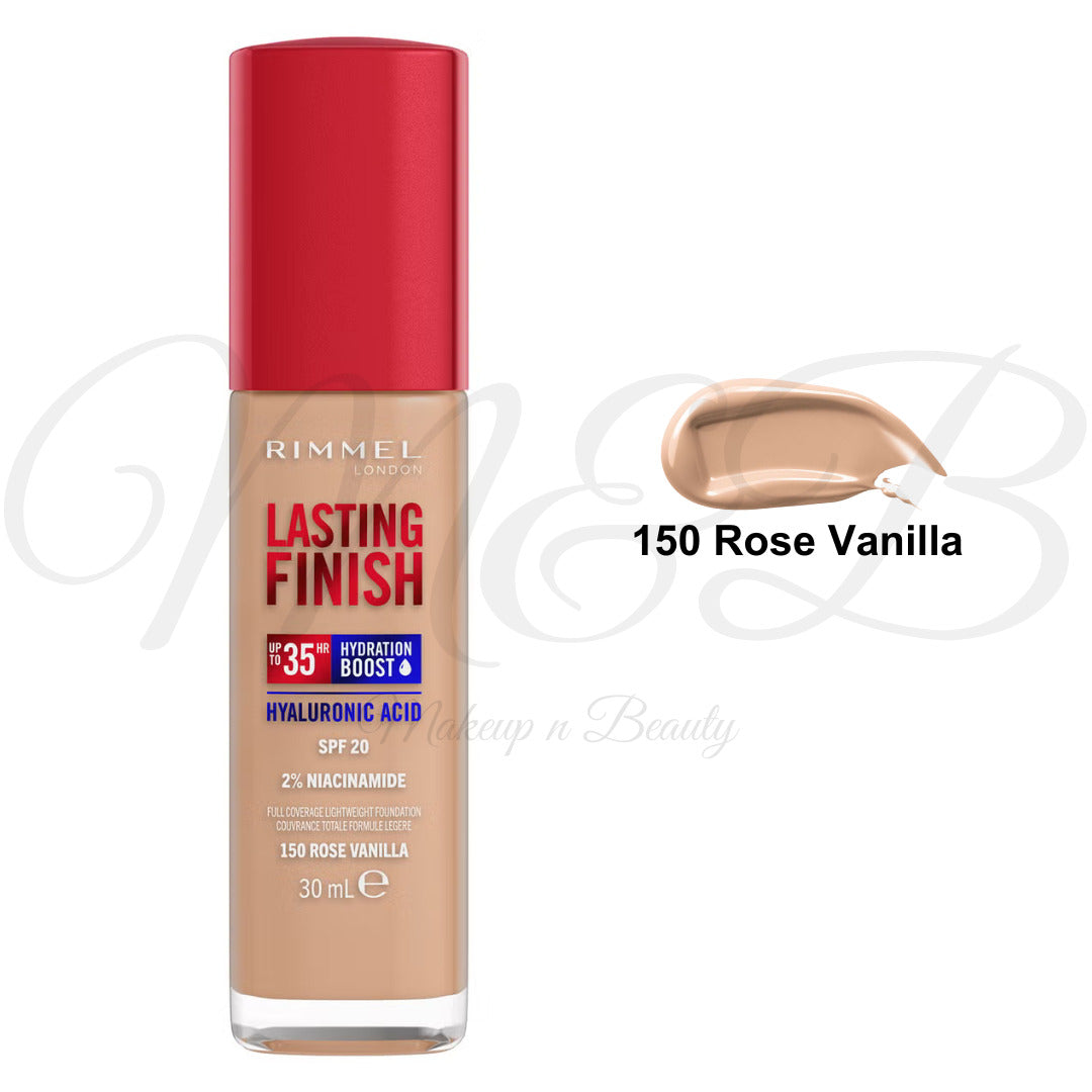 Rimmel Lasting Finish 35Hr Foundation SPF 20 30ml *CHOOSE SHADE*