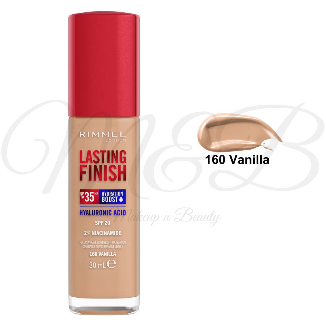 Rimmel Lasting Finish 35Hr Foundation SPF 20 30ml *CHOOSE SHADE*