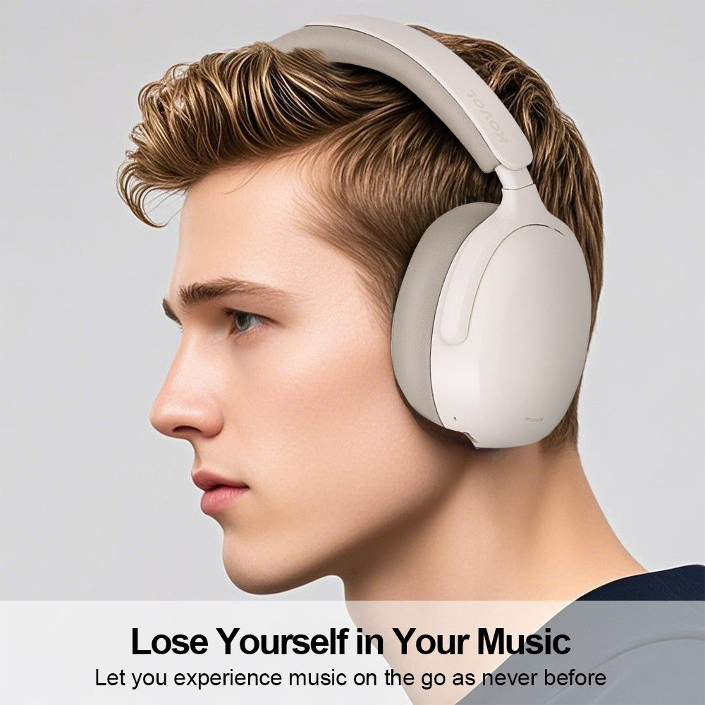 Wireless Bluetooth Headphones with Noise Cancelling Over-Ear Stereo Earphones UK