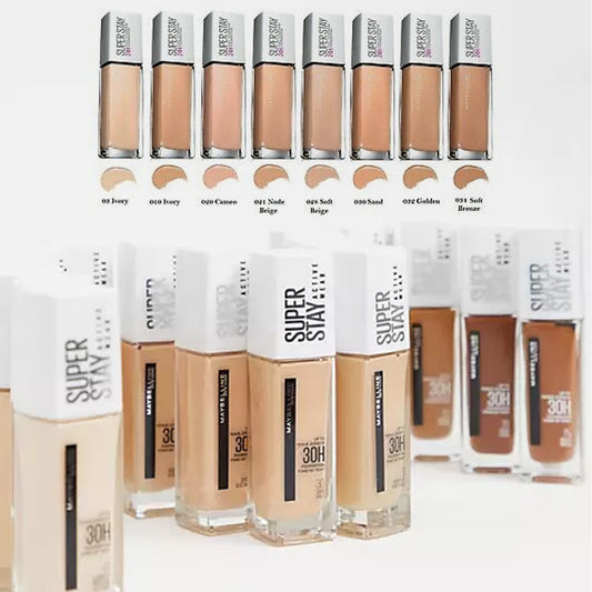 Maybelline SuperStay Active Wear Foundation 30H Long Lasting - Choose Your Shade