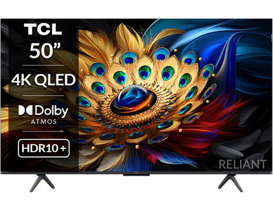 TCL 50C655K 50" C655K 4K QLED Ultra HD Smart Android TV