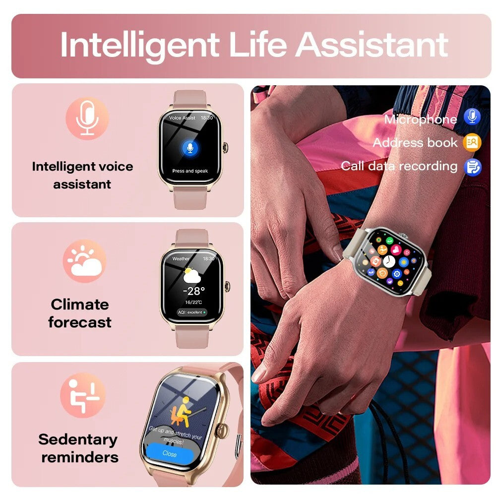 Smart Watch Men Women Fitness Tracker Blood Pressure Heart Rate Sport Watches UK