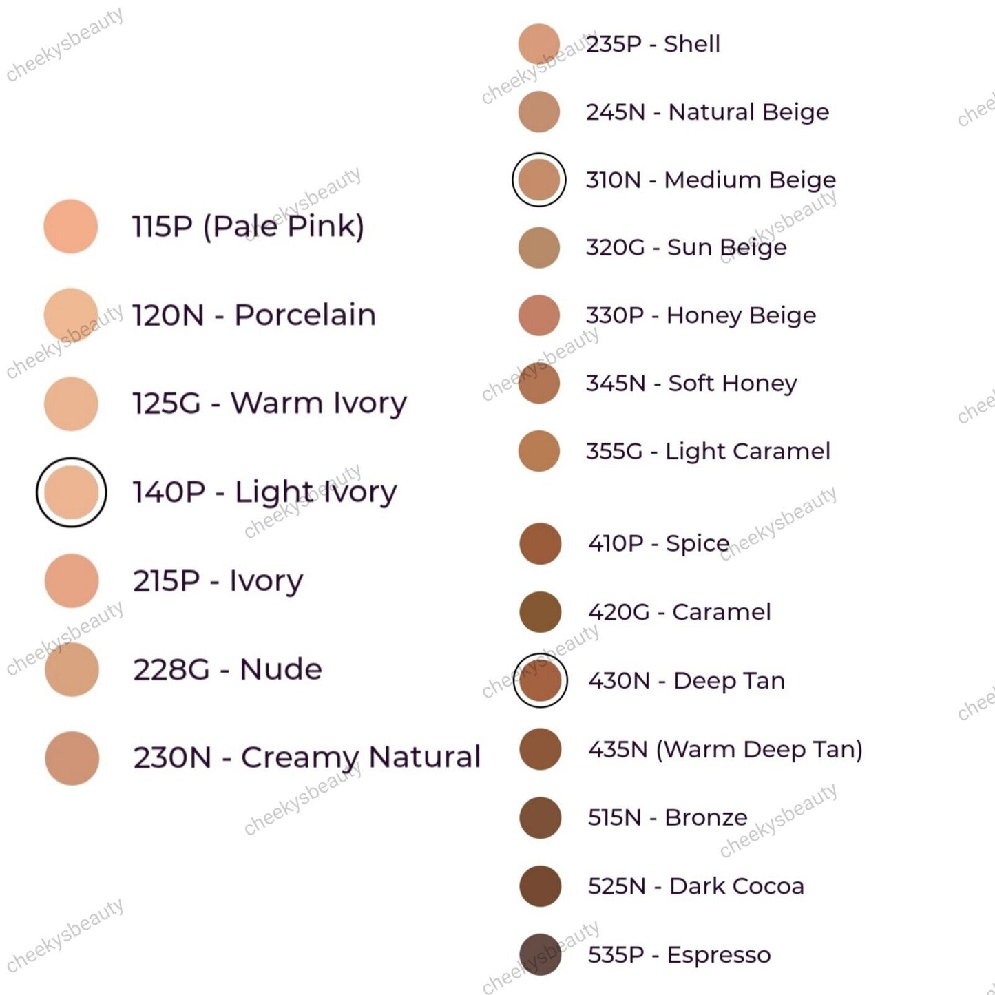Avon Serum Foundation SPF 30 Radiant Finish 30ml, Choose Your Shade, New & Boxed
