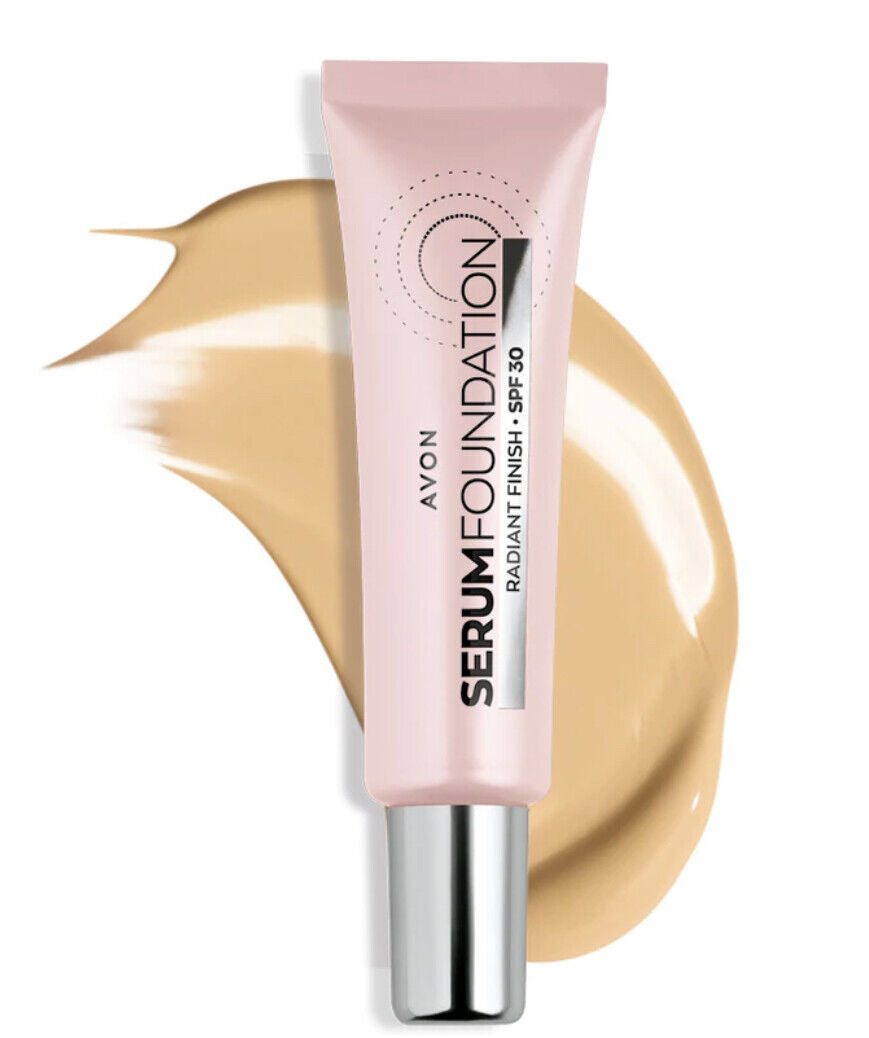 Avon Serum Foundation SPF 30 Radiant Finish Full size 30ml NEW All SHADES