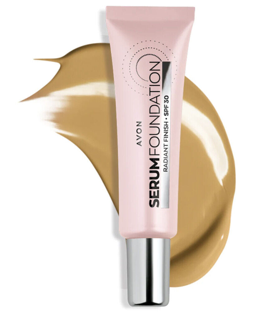 Avon Serum Foundation SPF 30 Radiant Finish Full size 30ml NEW All SHADES