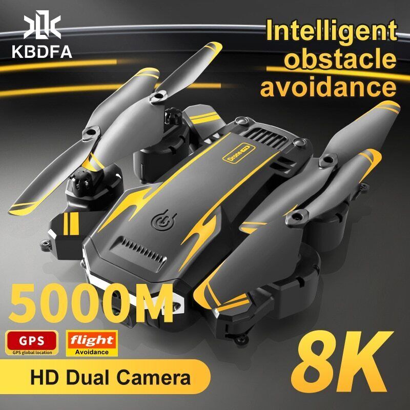 8K HD Drone Dual Camera WIFI FPV Foldable Selfie RC Quadcopter+3 Batteries UK