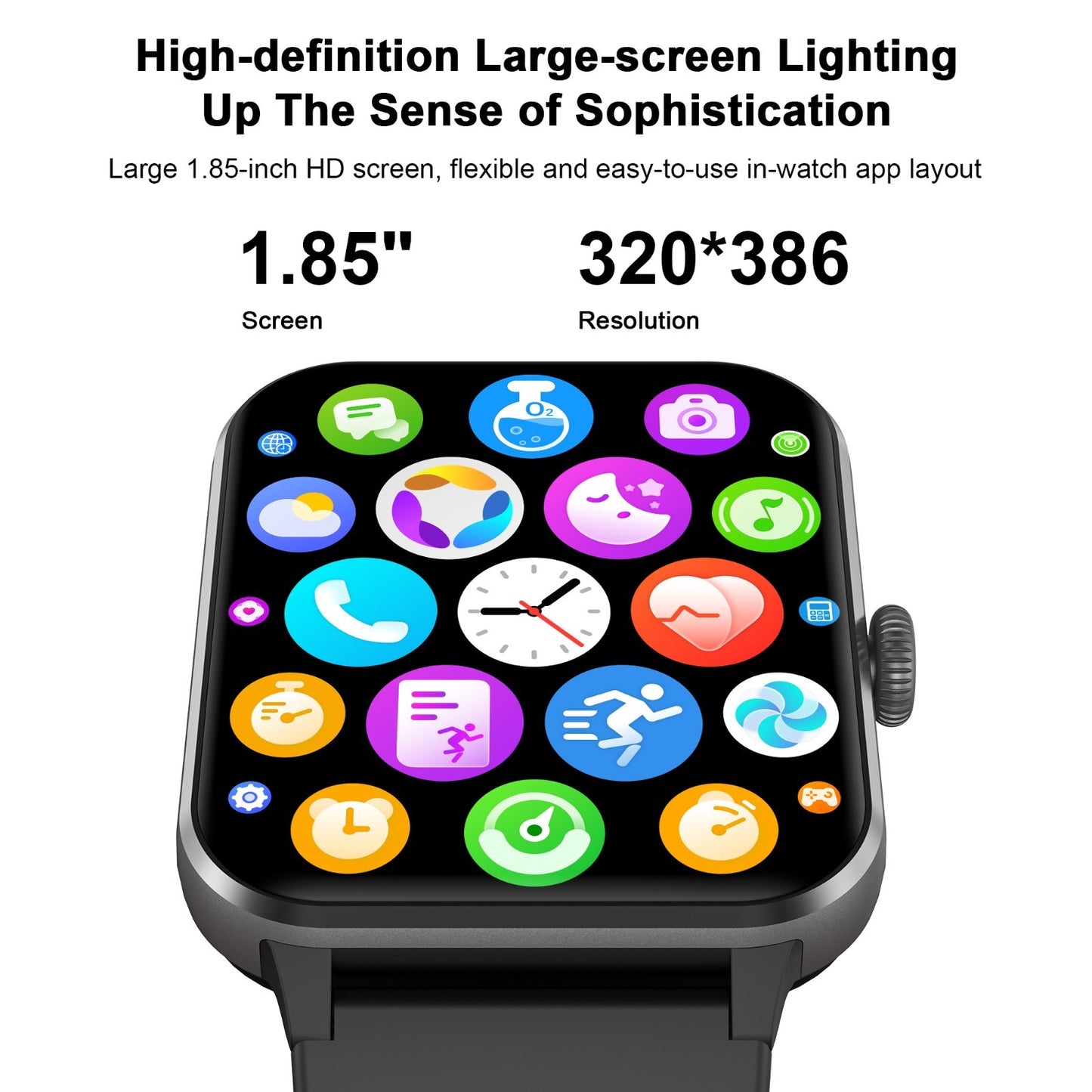 Smart Watch Men Women Fitness Tracker Blood Pressure Heart Rate Sport Watches*