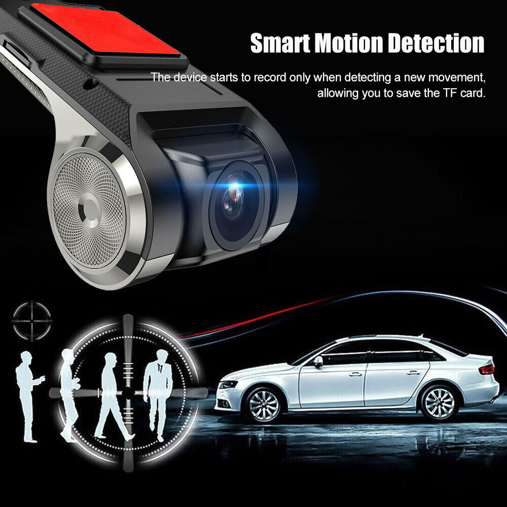 1080P Mini Hidden Car DVR Camera Dash Cam G-sensor Video Recorder Night Vision