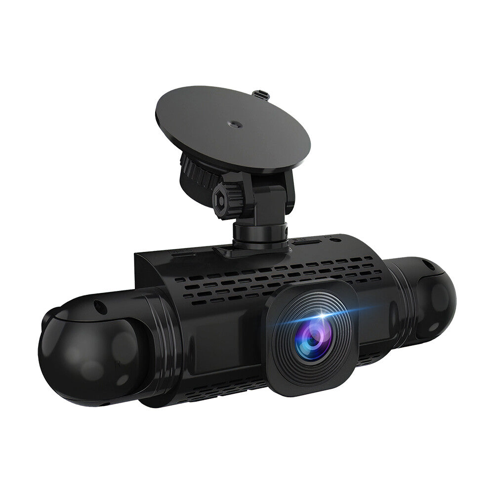 1080P Car Dash Camera +64GB Card Front Rear Driving Recorder 4 Channel G-Sensor