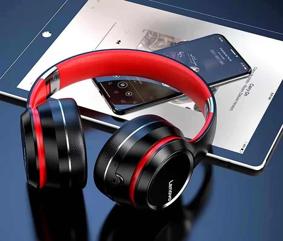 Wireless Bluetooth Headphones Over-Ear with Noise Cancelling Stereo Earphones UK