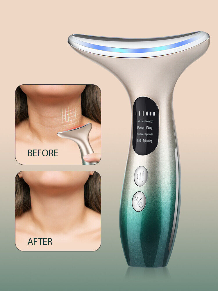 Skin Tightening Machine RF LED Light Photon Therapy Face Massager Facial Beauty