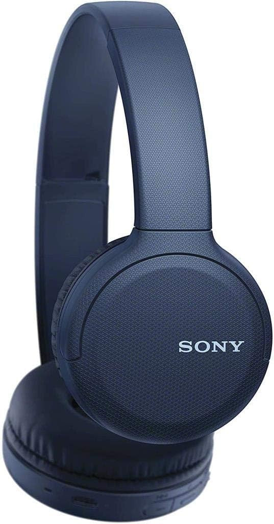 SONY WH-CH510 ON EAR BLUETOOTH WIRELESS HEADPHONES WITH MIC - BLUE - BRAND NEW