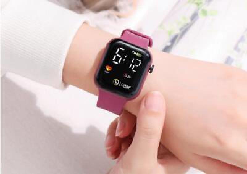 Digital Watch Waterproof Kids Watch For Children Boys Girls LED Wrist Watch~UK