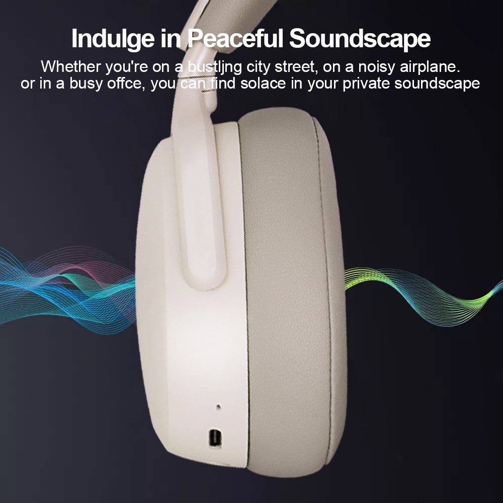 Wireless Bluetooth Headphones with Noise Cancelling Over-Ear Stereo Earphones UK