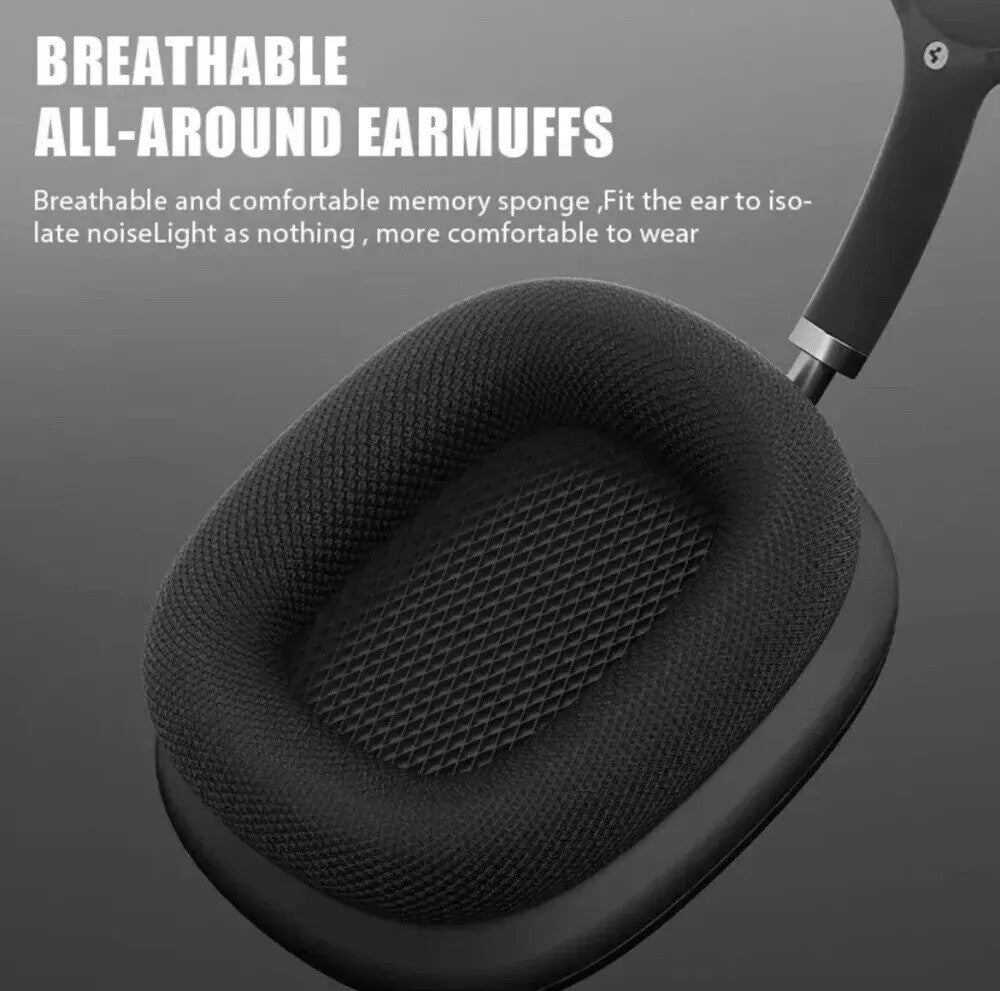 Wireless Bluetooth Headphones with Noise Cancelling Over-Ear Earphones 5.3 UK