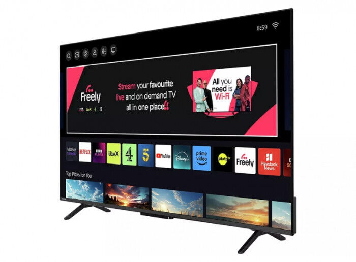 Toshiba 50 Inch 4K Ultra HD LED HDR Smart VIDAA Freely TV & Dolby - 50UV2F53DBU