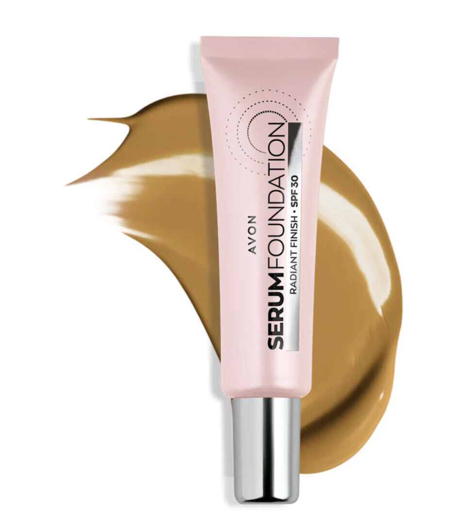 Avon Serum Foundation SPF 30 Radiant Finish Full size 30ml NEW All SHADES