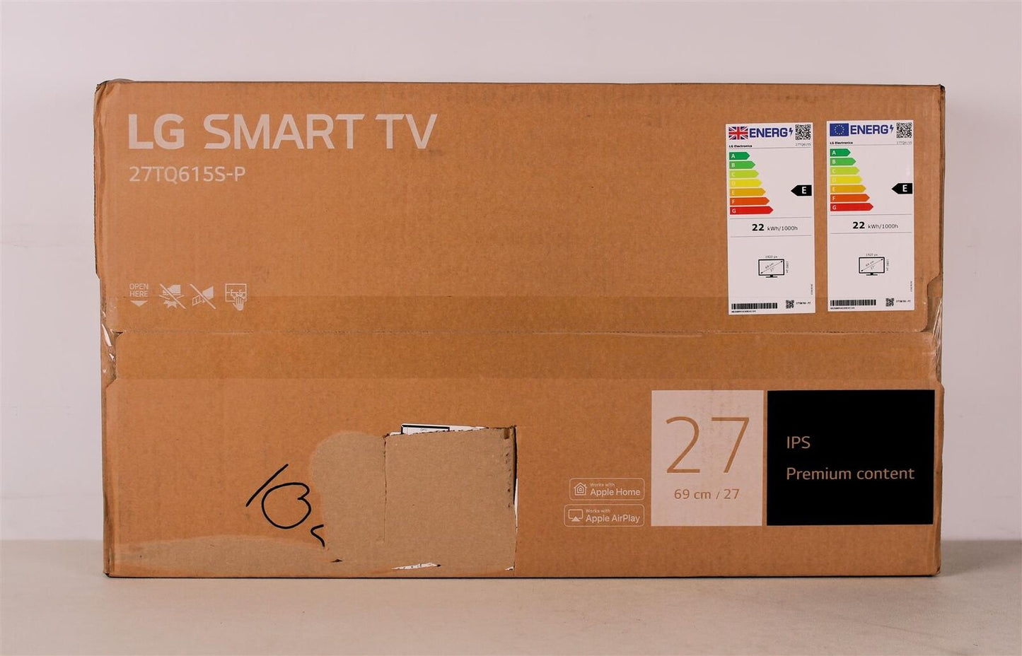 LG 27TQ615S-PZ 27" Smart Full HD LED TV Monitor