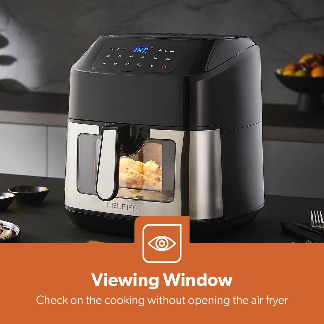 Air Fryer 9.2L Digital Cooker Fat Oil Free Frying Toaster Oven 60Min Timer 1800W