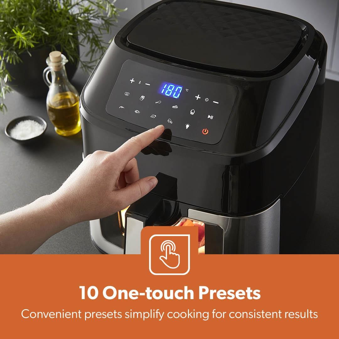 Air Fryer 9.2L Digital Cooker Fat Oil Free Frying Toaster Oven 60Min Timer 1800W