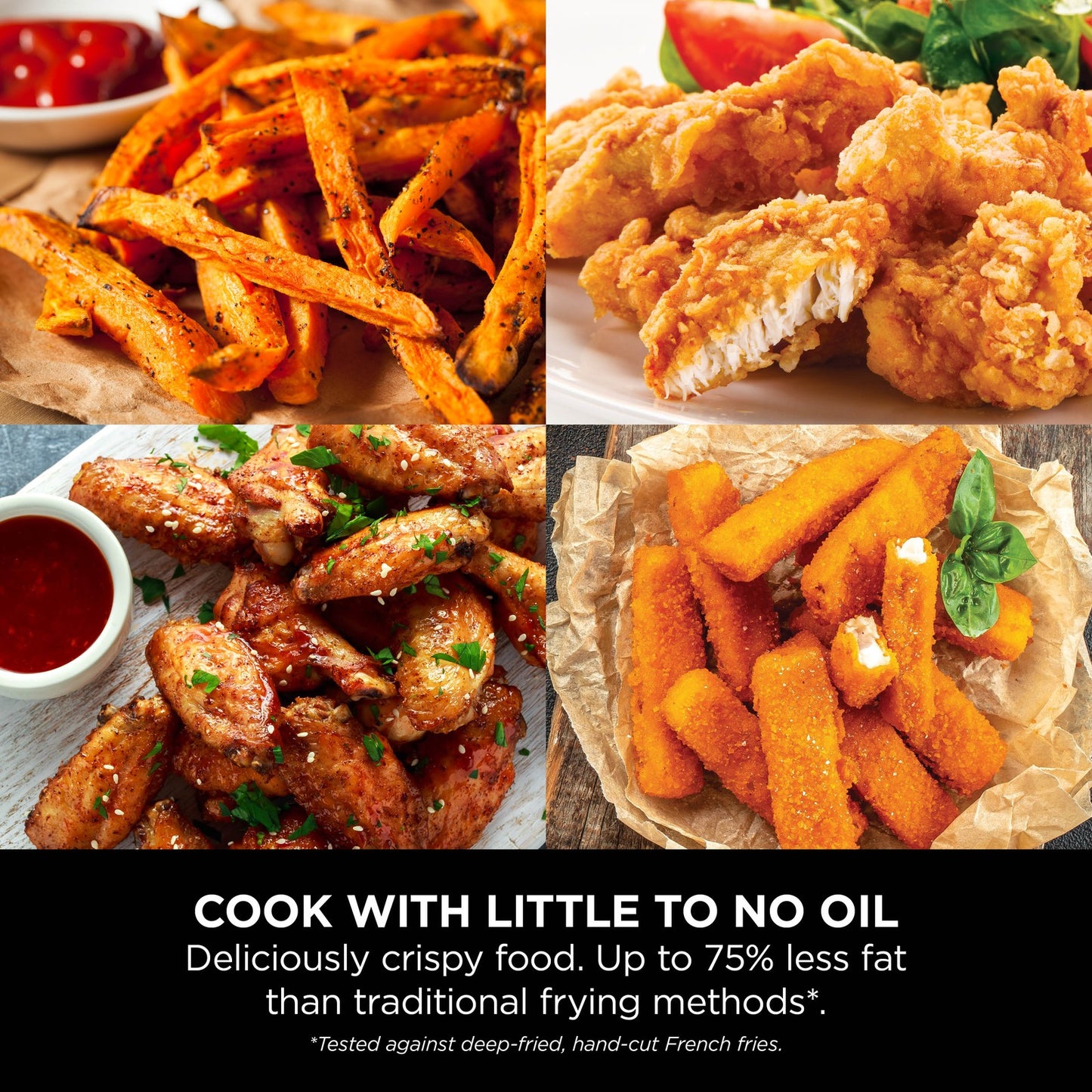 Ninja Air Fryer PRO [AF140UK] Roast, Dehydrate, Reheat, 4 Functions, 4.7L