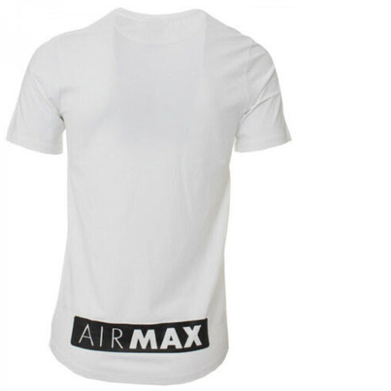 NIKE AIR MAX Mens T Shirt Short Sleeve Crew Neck Regular Fit Casual Cotton Tee