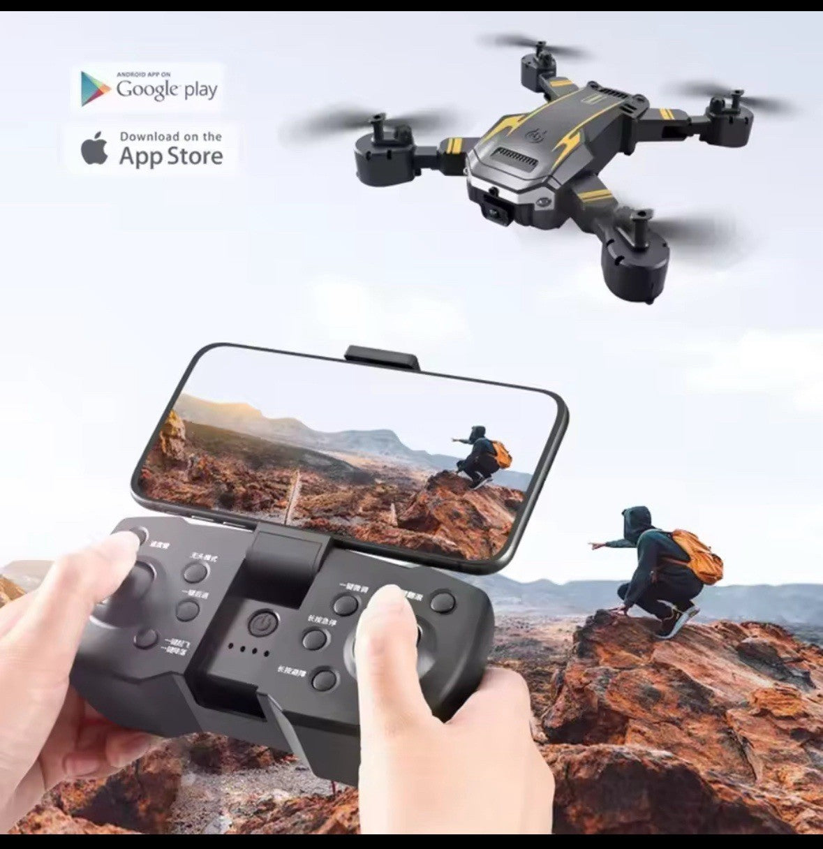 G6 8K HD Drone 5G GPS WiFi FPV Quadcopter with camera auto return obstacle avoid