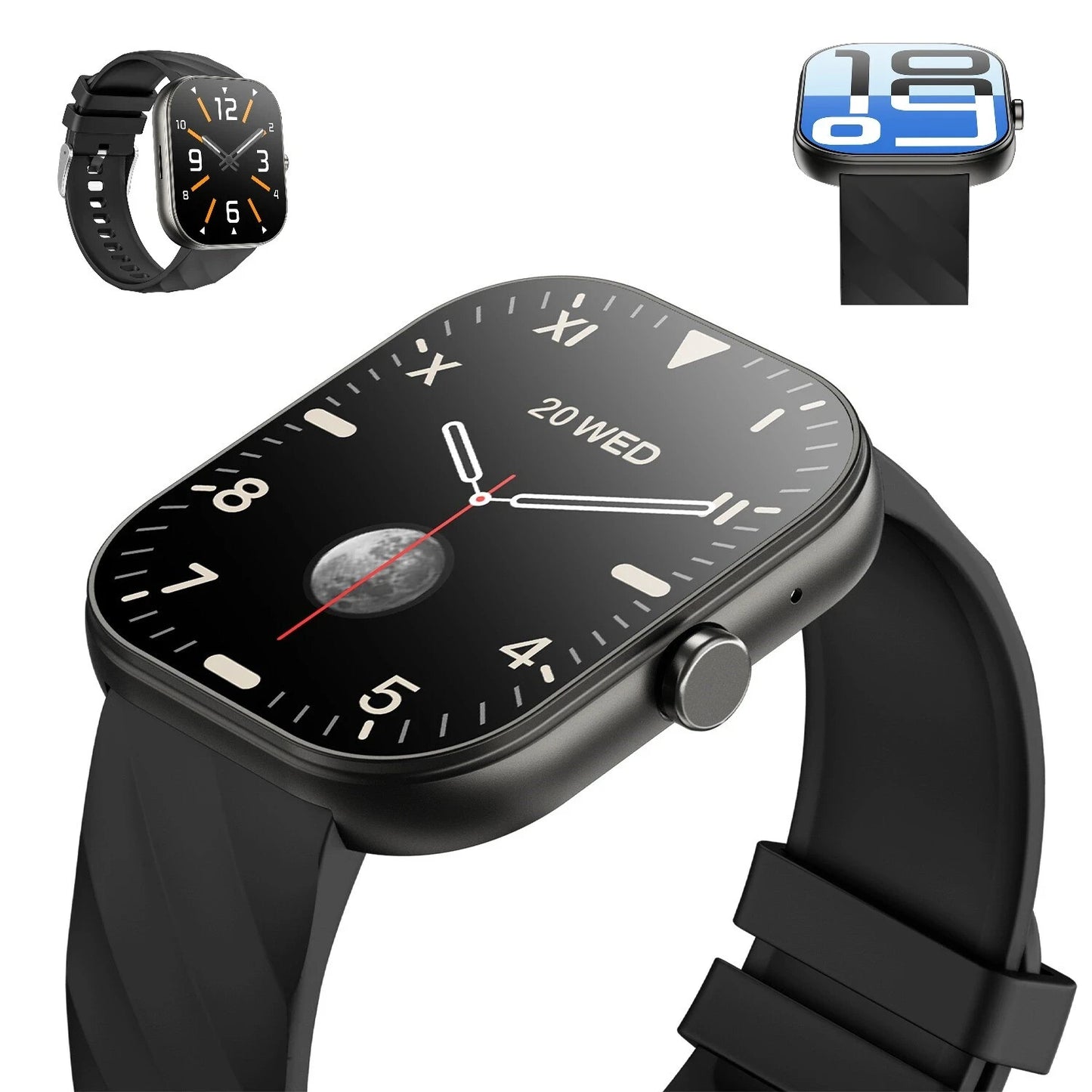 Smart Watch Fitness Tracker Blood Pressure Heart Rate Men Women Sport Watches UK