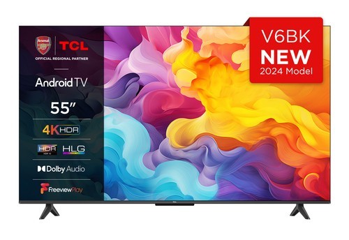 TCL 55V6BK 55" 4K UHD Android Smart TV