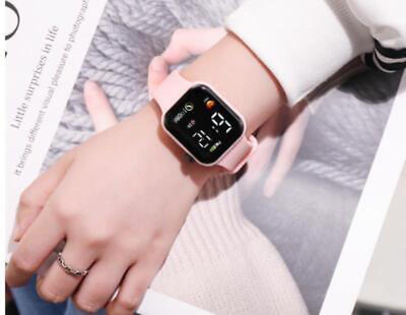 Digital Watch Waterproof Kids Watch For Children Boys Girls LED Wrist Watch~UK