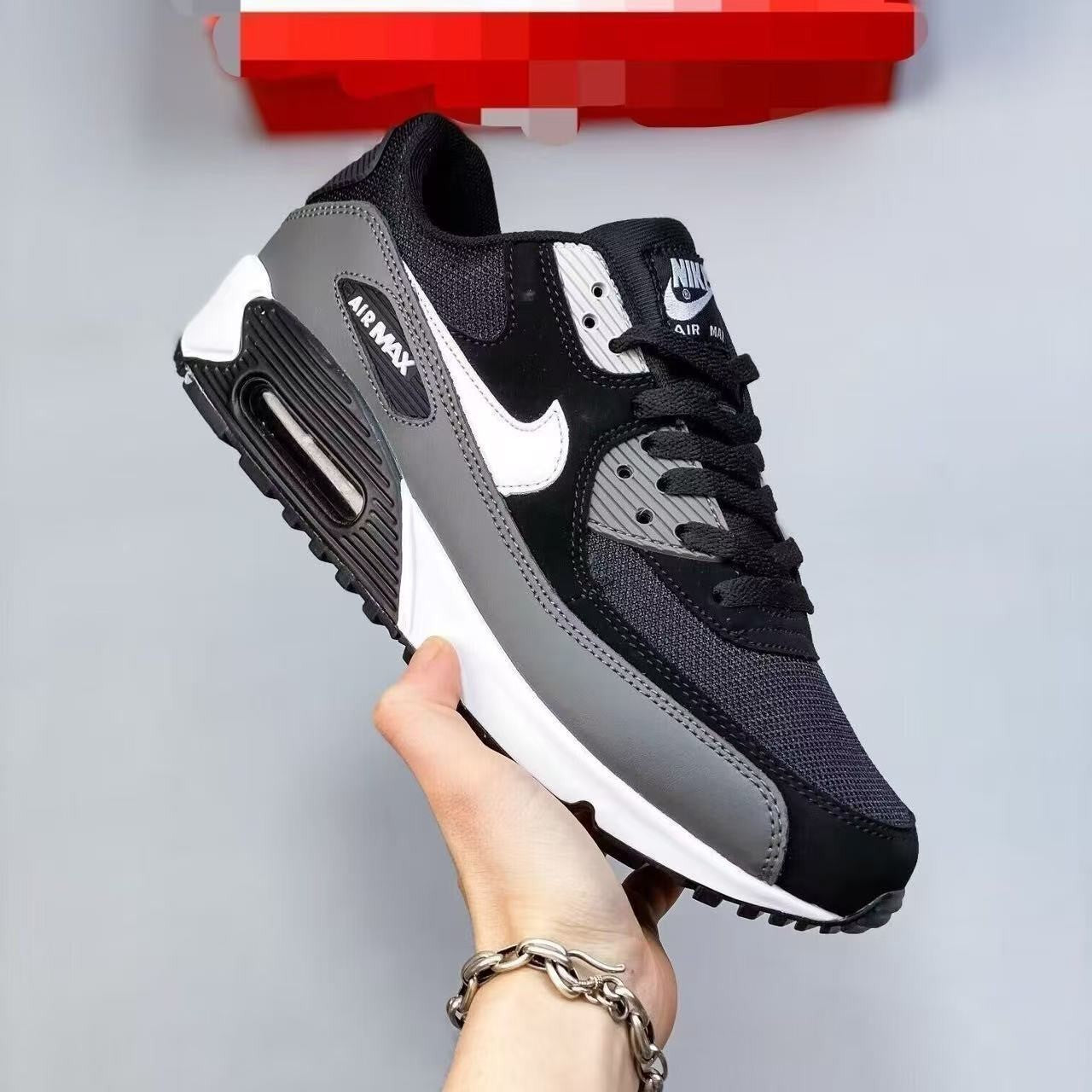 Nike Air Max 90 Men's Trainers Sports Running Shoe Low Top Sneaker