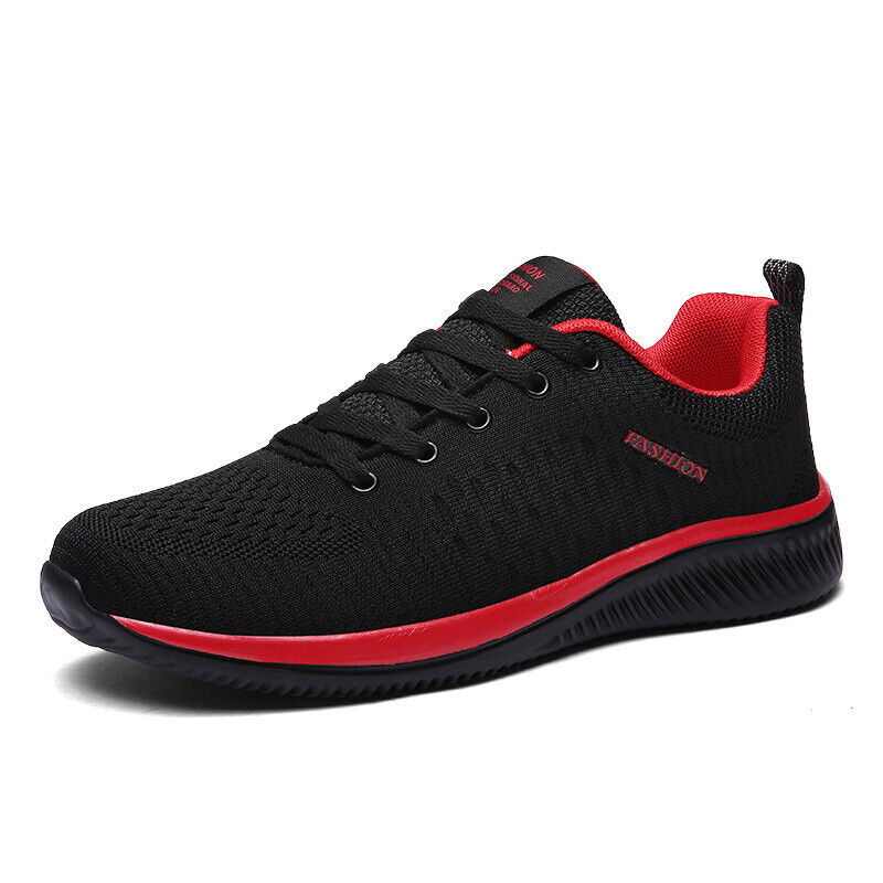 UK Mens Running Trainers Sport Sneakers Walking Shoes Casual Sports Shoes Gym